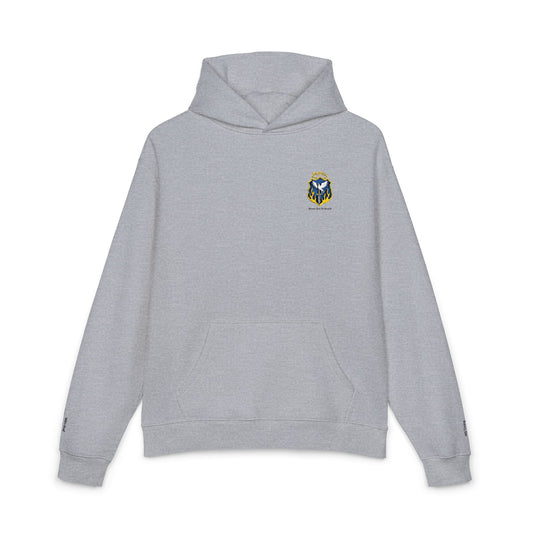 "NEVER OUT OF REACH" HEATHER GRAY SIGNATURE HOODIE
